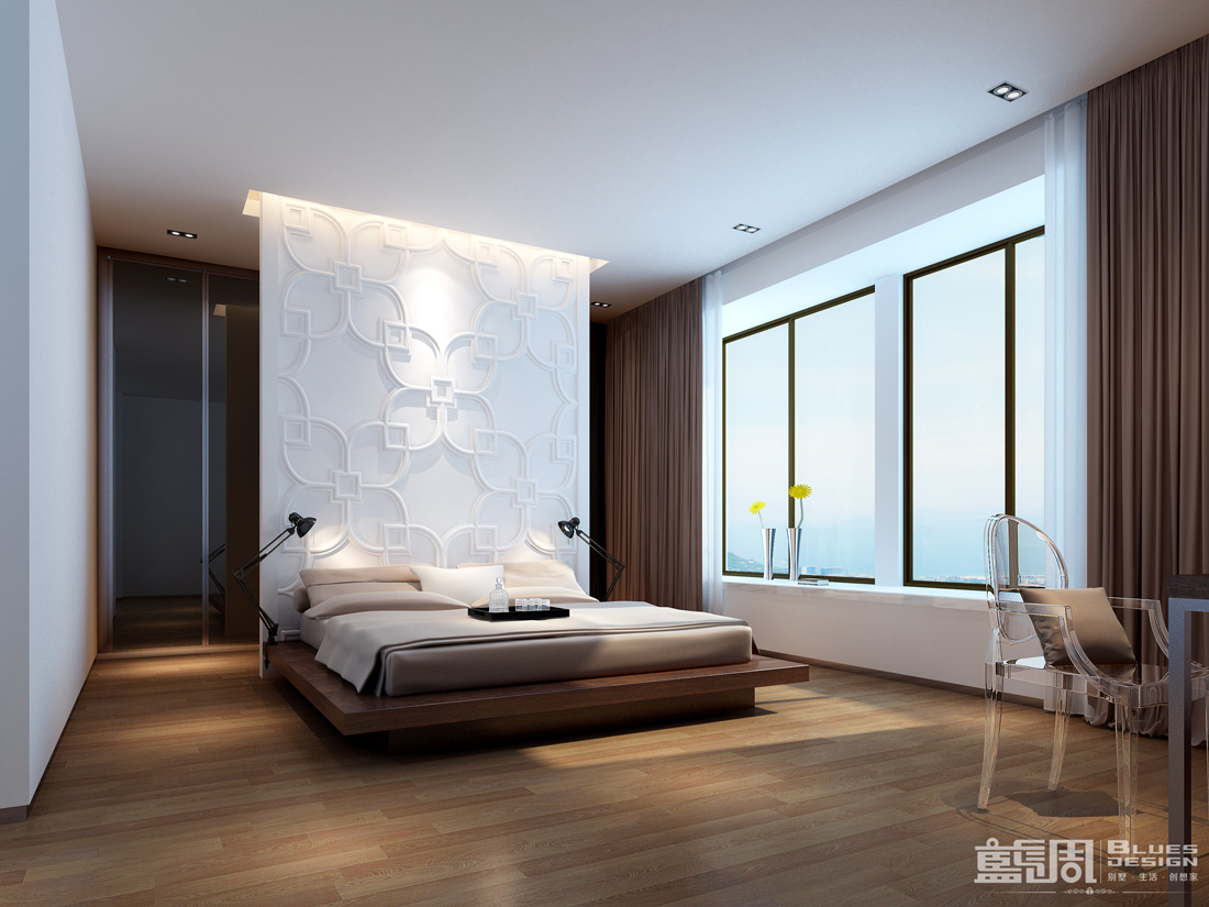 南海玫瑰園空中別墅設計:客房