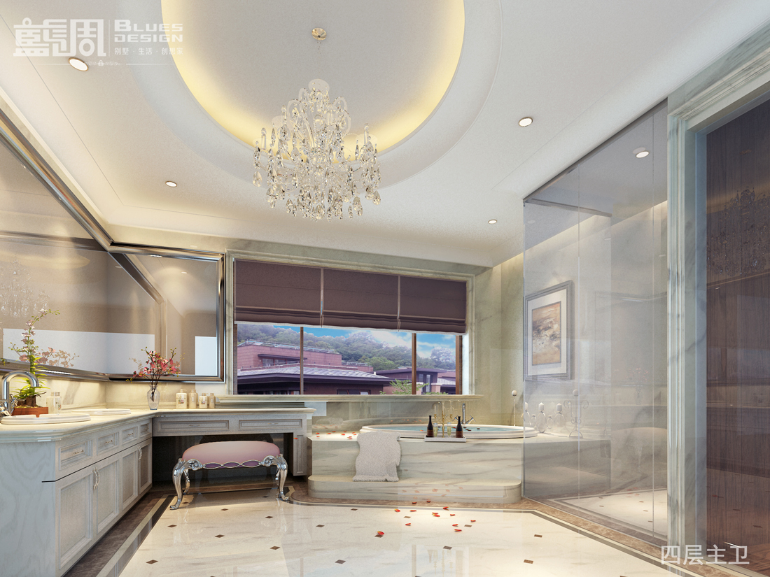 燕晗山居別墅設計-主衛