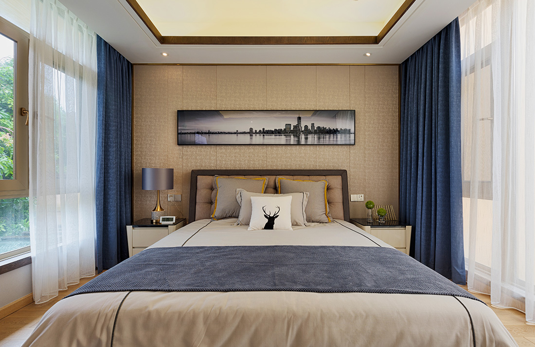 深圳公園大地聯排別墅裝修設計-男孩房